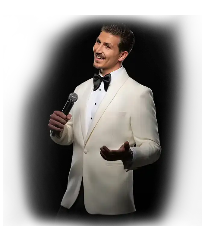 White Suit Laugher